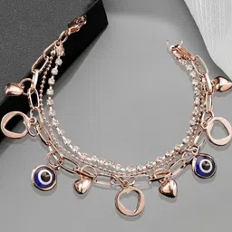 OOMPH Artificial Stones Charm Bracelet-22