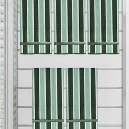 Athom Trendz Set Of 5 Striped 210 GSM Pure Cotton Bath Towels-21