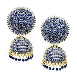VAGHBHATT Gold Plated Classic Jhumkas Earrings-image-30