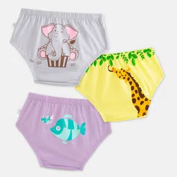 You Got Plan B Girls Pack Of 3 Multicoloured Briefs Lunchtime UG-Lunchtime: 4-6-19