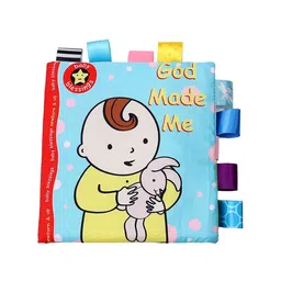 Baby Moo Little Learner Baby With Squeaker And Rustle Paper Sound Cloth Book-41