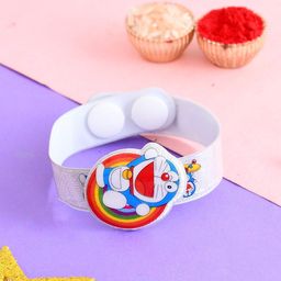 Aapno Rajasthan Boys Wraparound Rakhi with Roli Chawal & Greetings Card-image-15
