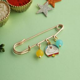 Aapno Rajasthan Kids Doraemon Wraparound Rakhi with Roli Chawal & Greetings Card-40