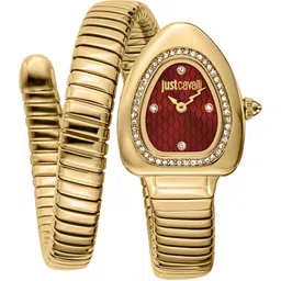Just Cavalli Women Embellished Wrap Around Straps Analogue Automatic Watch JC1L249M0025-image-96