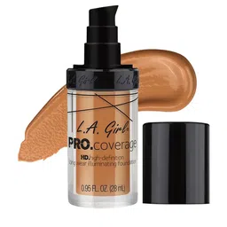 L. A Girl PRO Coverage GLM 649 Tan HD Foundation-26