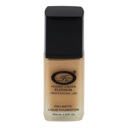 Fashion Colour Platinum Professional Use Pro Matte Liquid Foundation 30 ml - Warm Beige-23