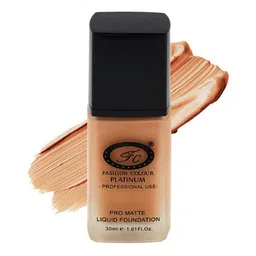 Fashion Colour Platinum Professional Use Pro Matte Liquid Foundation 30 ml - Chocolate-39