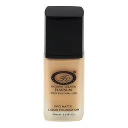 Fashion Colour Platinum Professional Use Pro Matte Liquid Foundation 30 ml - Ivory-28