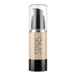 Stars Cosmetics Face Makeup HD Flawless Matt Finish Liquid Foundation-30ml-Ivory-4