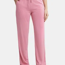 Jockey Women Mid-Rise Micro Modal Fiber Straight Lounge Pant-image-41