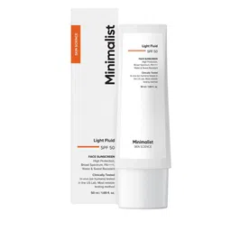 Minimalist Light Fluid SPF 50 Face Sunscreen - 50ml-27