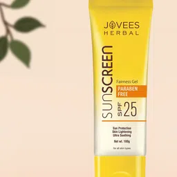 Jovees Herbal Sunscreen Fairness Gel SPF 25 With Aloe Vera - 100 g-30
