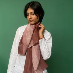 BUTA BUTI Striped Cotton Scarf-picture-40
