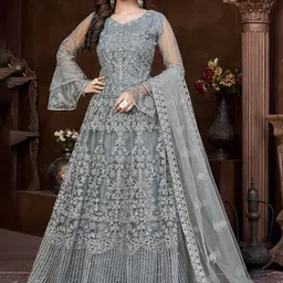 Warthy Ent Embroidered Unstitched Dress Material-image-88