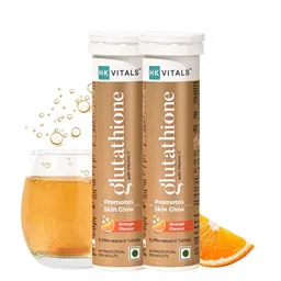 HK VITALS Set Of 2 Glutathione Tablets - Orange Flavour - 15 Tablets Each-8