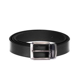 WildHorn Men Black Solid Leather Belt-image-39