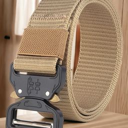 Mast & Harbour Men Beige Textured Belt-image-31