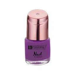 krayons Crazy Gel Long Lasting Nail Enamel 8 ml - True Purple 109-picture-6