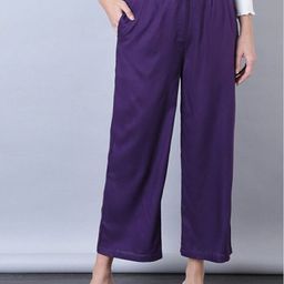 Aila Women Pleated Regular Fit Culottes-image-53