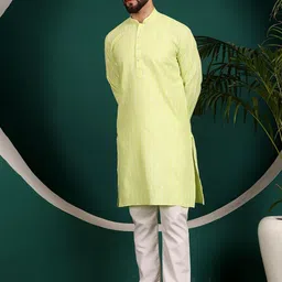 Armaan Ethnic Ethnic Motifs Printed Regular Pure Cotton Kurta with Pyjamas-47