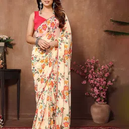 Mitera Floral Ready to Wear Saree-picture-43