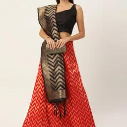 HRITIKA Semi-Stitched Lehenga & Blouse With Dupatta-picture-15
