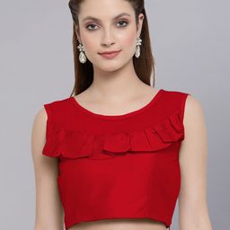 NEUDIS Women Ruffles Crop Top-image-97