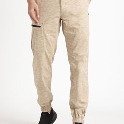 Wildcraft Men POlka Dot Mid-Rise Joggers-picture-0