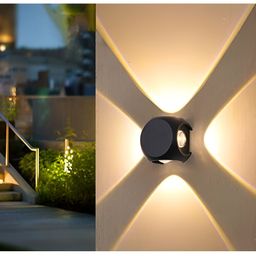SPARK WORLD Yellow Self Assembly Semi Sphere Outdoor Lamp-image-4