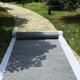 F & B RUGS Grey Non-Woven Anti-Skid Indoor Or Outdoor Carpet-image-56