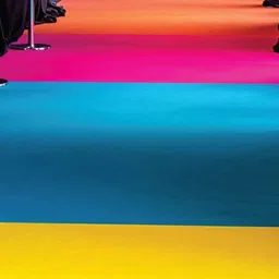F & B RUGS Blue Non-Woven Anti-Skid Indoor Or Outdoor Carpet-image-68