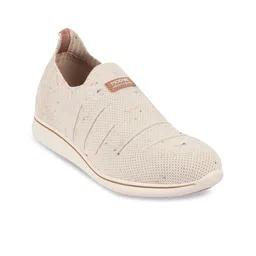 MODARE Women Cream-Coloured Printed Sneakers-12