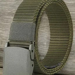 The Roadster Lifestyle Co. Men Textured Slider Buckle Closure Belt-picture-13