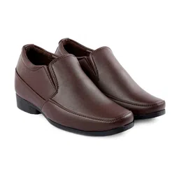 Bxxy Men Textured Height Increasing Formal Slip-On Shoes-image-67