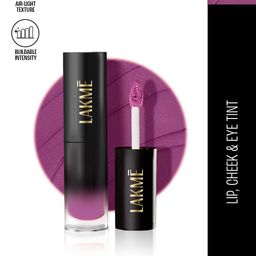 Lakme Xtraordin-Airy One-and-Done Lip, Cheek & Eye Tint 3 ml - Lavender Mist-11