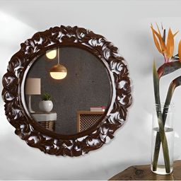 VAS collection home Brown Textured Wood Wall Decor-picture-30
