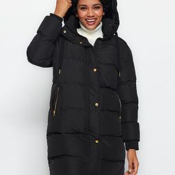 Trendyol Hooded Longline Over Coats-55