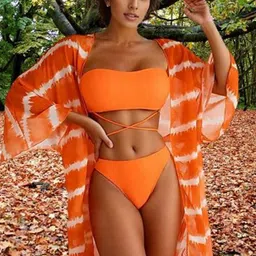 FIESTA RESORTWEAR Bikini & Swimwear Cover Up Set-image-5