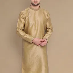 Sanwara Geometric  Embroidered Thread Work Mandarin Collar Jacquard Straight Kurta-image-34