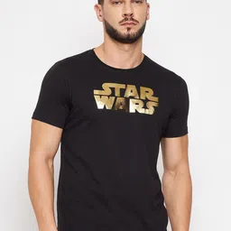 Star Wars by Wear Your Mind Men Star Wars Typography Printed Cotton T-shirt-image-26