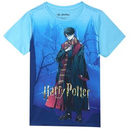 Harry Potter by Wear Your Mind Boys Blue Printed T-shirt-image-98
