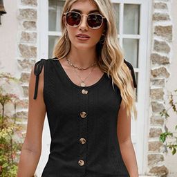 StyleCast x Revolte Black Round Neck Sleeveless Top-picture-29