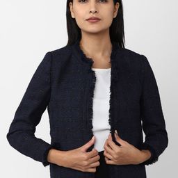 Van Heusen Woman Women Checked Front-Open Sweaters-picture-11