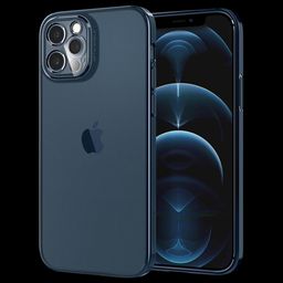 spigen TPU Back Cover for Apple iPhone 12 Pro (Air Cushion Technology, Chrome Pacific)-image-98