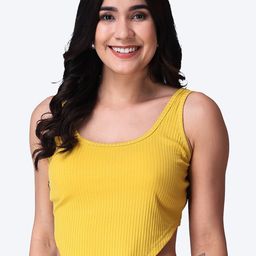 Popwings Scoop Neck Crop Top-image-75