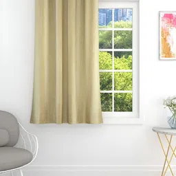 THE CONVERSION Beige Room Darkening Window Curtain-image-30