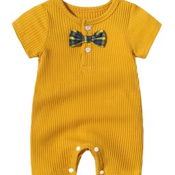 StyleCast x Revolte Infants Ribbed Cotton Rompers-image-77