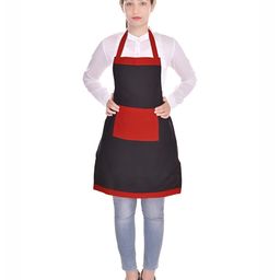 SWITCHON Red & Black Water Resistance Apron-32