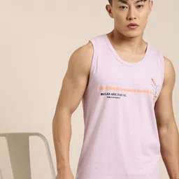 Joven Typography Printed Sleeveless Cotton Innerwear Vests JV-05-image-92