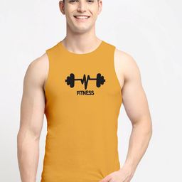 Friskers Printed Pure Cotton Innerwear Vest-image-75